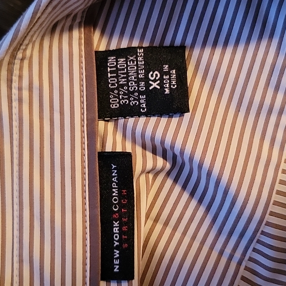 New York & Company Button Down Blouse - Picture 6 of 6